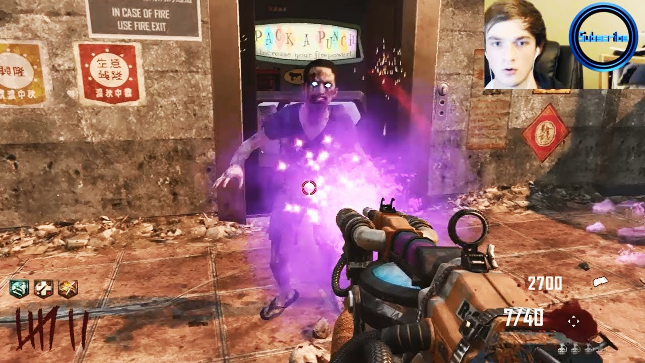 DIE RISE ZOMBIES Gameplay - Black Ops 2 Revolution Map Pack