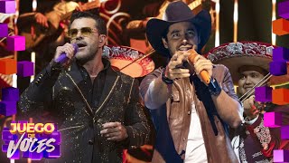 Eduardo Capetillo y su hijo tuvieron un duelo de música mexicana | Juego de Voces