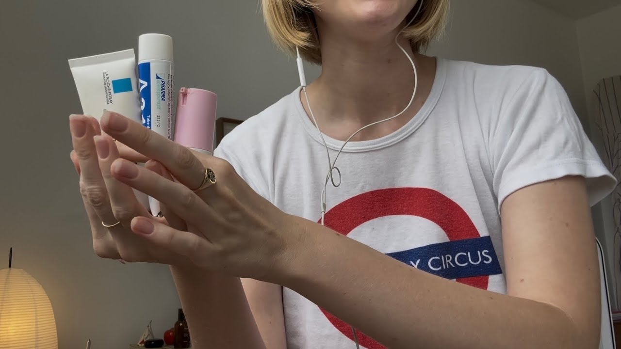 ASMR//Everyday Skincare Routine La Roche Posay, Drunk Elephant, CosRX, CeraVe & More (tapping)