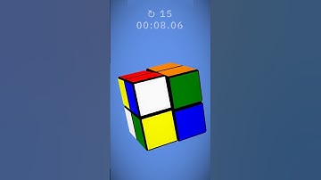 2x2 Rubiks Cube Solved in 12 Seconds Virtual Cube #rubicks #puzzle #cube #cubber #rubikscube #cubing