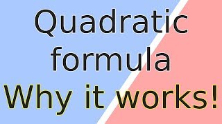 Quadratic equation - where does it come from?