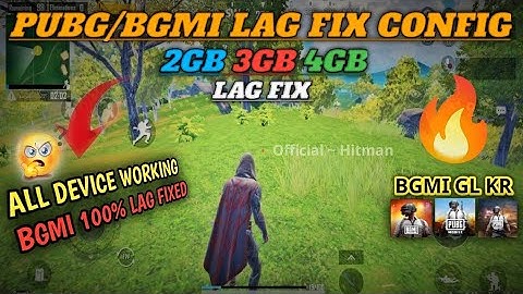 🔥120 FPS+SUPER SMOOTH CONFIG BGMI 4.0 | BGMI LAG FIX CONFIG 4.1 | 120 FPS LAG FIX CONFIG PUBG 4.1