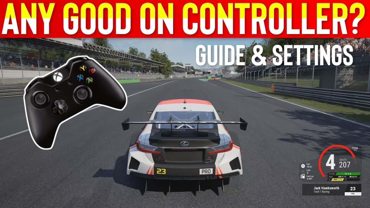 What's Assetto Corsa Competizione Like on Controller? (Guide + Controller  Settings) - YouTube