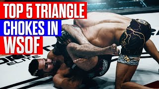 Top 5 Triangle Chokes from World Series of Fighting (WSOF)