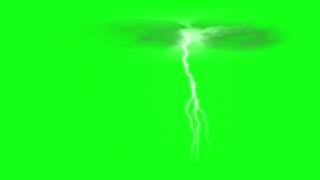 Lightning Animation On Green Screen Free To Use Vfx