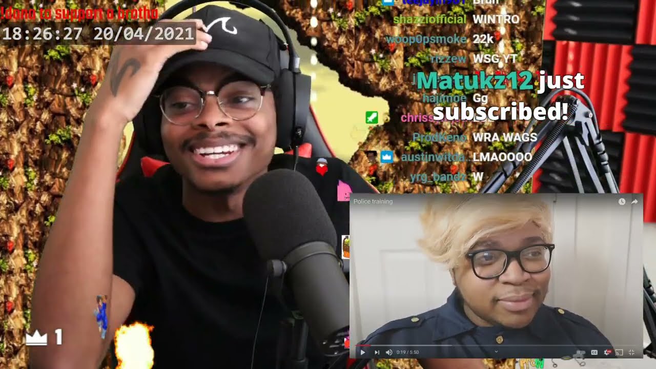 ImDontai Reacts To Tra Rags Police Training