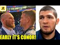 Khabib gives his prediction for tonight's UFC 257 fight between Conor McGregor vs Dustin Poirier,DC