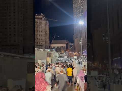 زحمة الحجاج فى ساحة الحرم اللهم بلغنا يوم عرفة وإرزقنا عفوك ورضاك وإغننا بفضلك عن من سواك