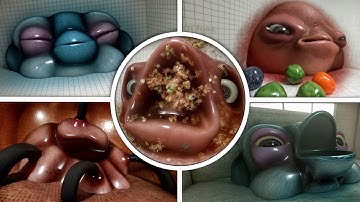 Feed Blob or Die - Full Gameplay + All Endings (Showcase)