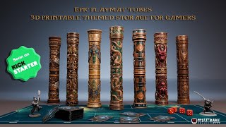 Now on Kickstarter: Epic Playmat Tubes
