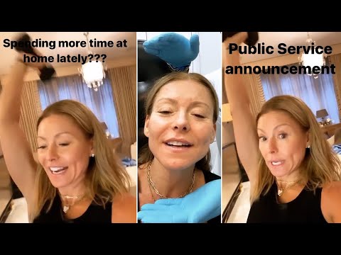 Kelly Ripa Managing Pandemic Panic With Botox and At-Home Workout