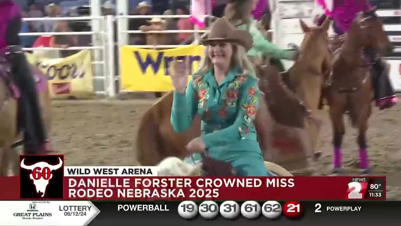 Danielle Forster crowned Miss Rodeo Nebraska 2025