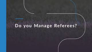 Referee Management System
