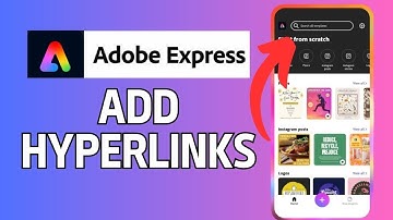 How to Add Hyperlink in Adobe Express 2024?