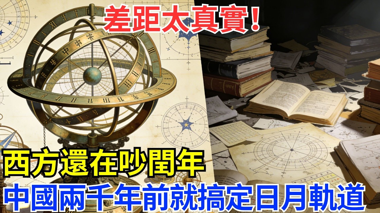 西方還在為閏年吵翻天，中國農歷2000年前就用「19年7閏」鎖死太陽月亮！NASA工程師跪了：這算法比我們早1500年#基建 #科技 #科普 #奇跡 #世界奇跡 #基建狂魔