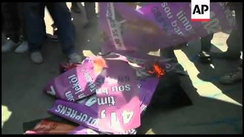 Over 400 protesters march on Tuesday against Haitian President Martelly