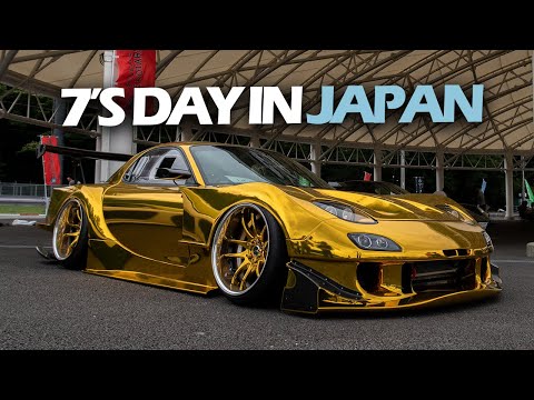 Worlds Largest FD RX-7 Meet!? 7's Day In Japan