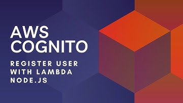 Create a Register Page with AWS Cognito and JavaScript