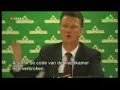 Louis Van Gaal - RAP - Siempre negativo nunca positivo!