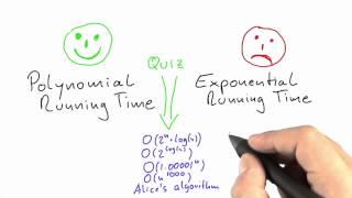Polynomial Or Exponential Running Time - Intro to Theoretical Computer Science