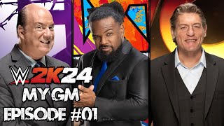 WWE 2K24 MyGM - Episode 1: Drafting Rosters