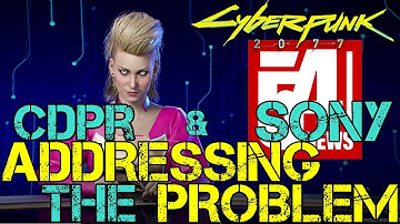 CYBERPUNK 2077 PS4 DISC PROBLEM ADDRESSED - PATCH 1.5 + SONY PS4 SYSTEM UPDATE