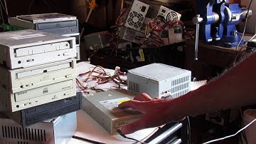 How to test a computer power supply and CD/DVD drive