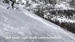 Skier triggered avalanche on test slope near Tuckerman Ravine, February 19th 2019