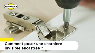 Comment poser une charnière invisible encastrée ? | Bricorama