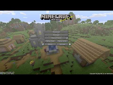 Hoe aan te passen Superflat Worlds - Minecraft Java 1.14.4+