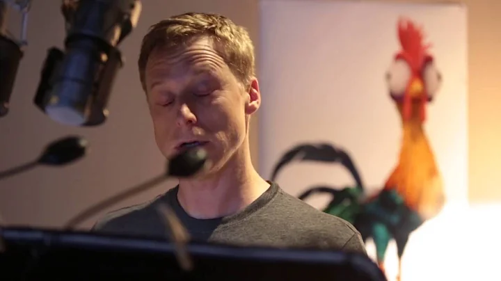 Disney’s Moana   Alan Tudyk Hei hei Recording Session  In Cinemas December 2016