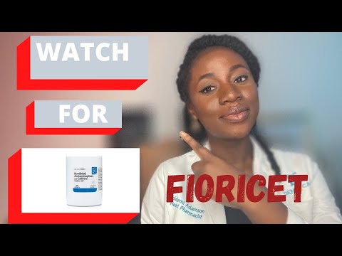 #Howtouse Fioricet |Butalbital-Acetaminophen-Caffeine|Headache| Side effects|Important Info|Migraine