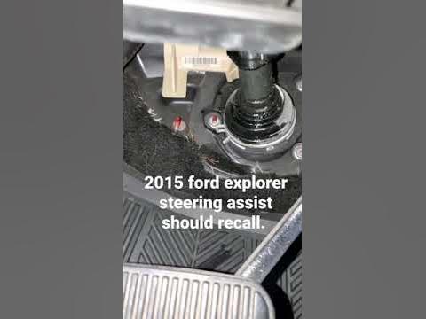 2015 Ford Explorer steering assist problem. Over $1000 in repair - YouTube