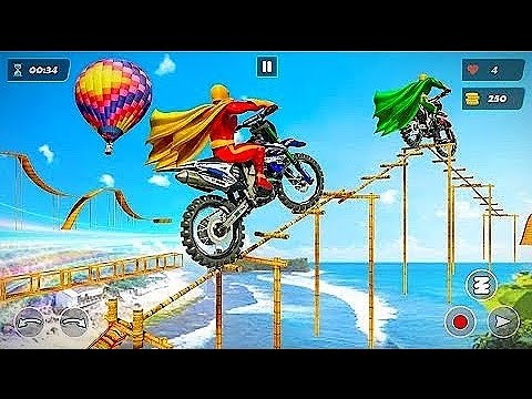 New Bike Stunt । Motorbike । Motorcycle wala Game:Bike wala Game:Game ... - HqDefault