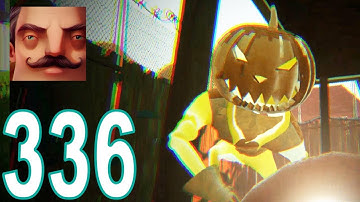 My New Neighbor Pumpkin Halloween BUGS Act 2 Hello Neighbor Gameplay Walkthrough Part 336