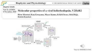 Ritsu Mizutori et al. publish an article in Biophysics and Physicobiology on 8 November, 2025.