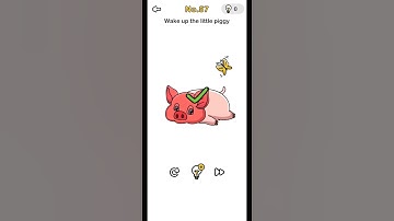 Brain Out Level 57 Wake up the little piggy Answers