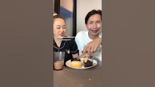 Husband and Wife Eat Pink Mambo Donuts and Laugh Out Loud