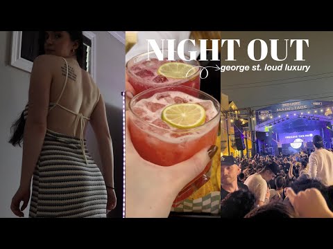 day in my life + night out/loud luxury concert