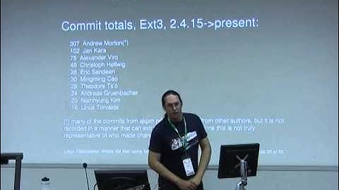 Linux Filesystems: Where did they come from?