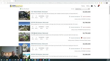 Vansearch.ca - Advanced Property Search