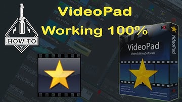 how to use Videopad video editor without registration code