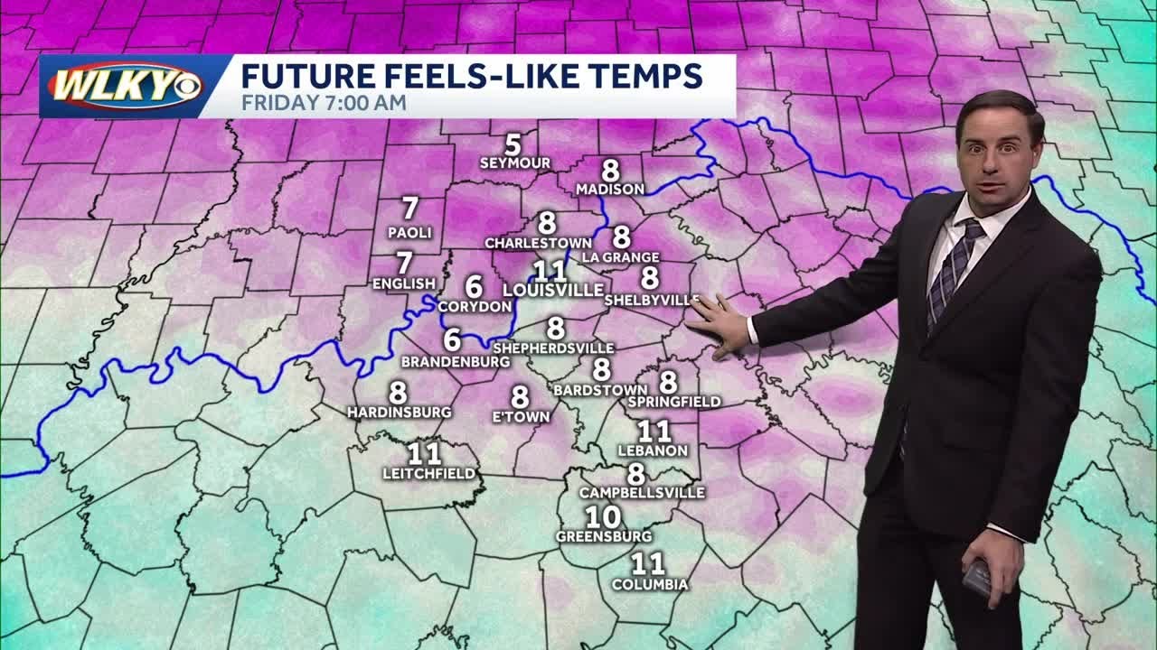Turning much colder and breezy Friday - YouTube