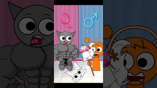 POV Gray not let Zip Oren Tox into Pinkis shower, but Oren Wenda... | Incredibox Sprunki