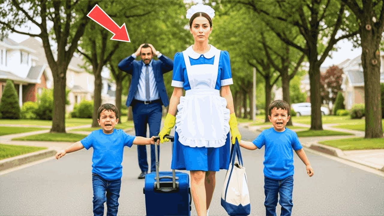 بلا سبب، طرد الطبيبُ المعلمةَ المخلصة — لكن ما فعله ابناه التوأم هزّ كيانه...