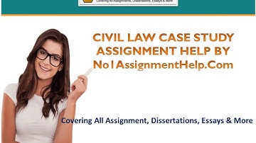 Civil Law Case Study Assignment Help | Civil Law Case Study