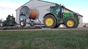 Manure Dragline  Rental  - low disturbance  manure injection  -  top spread -  farming with manure