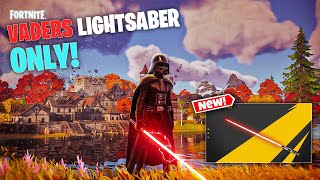 Darth Vader's lightsaber ONLY challenge - Fortnite chapter 5 season 2