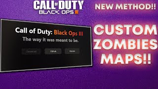 (READ DESC)How to Install Custom Zombies Black Ops 3 Maps!! (Pirated/Non-Steam/BOIII Client)