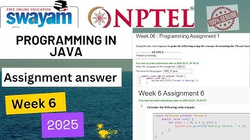 NPTEL Programming In Java Week 6 Programming Assignment6 Answers Solution | 2025 Jan | Swayam